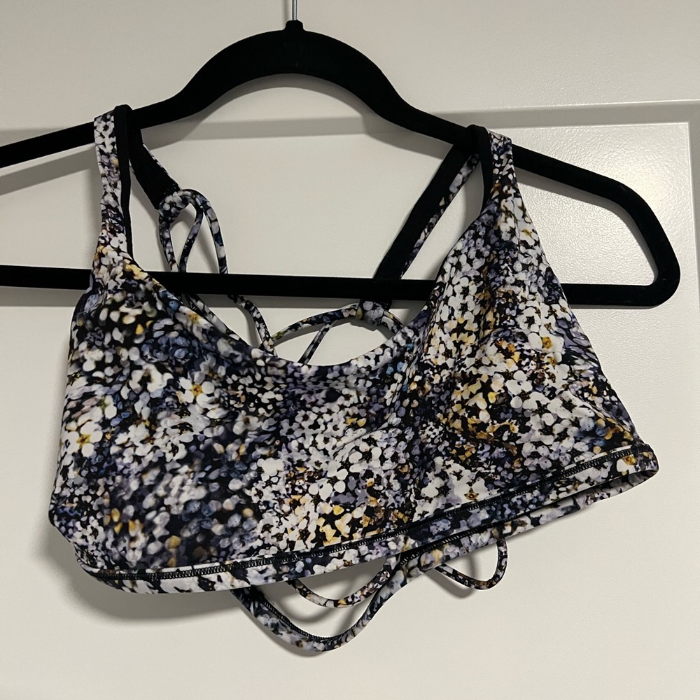 Floral Print Women's Sports Bra